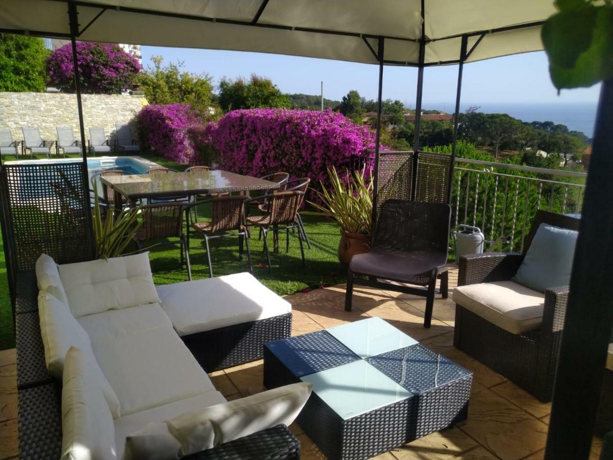 Luxury Villa Vista Del Mar Льорет-де-Мар Экстерьер фото